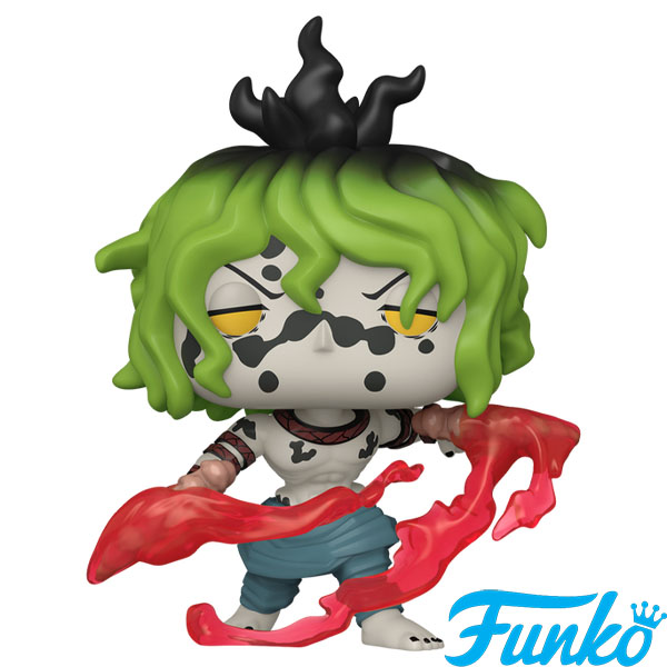 Funko POP #1754 Demon Slayer Gyutaro Blood Attack Exclusive Figure